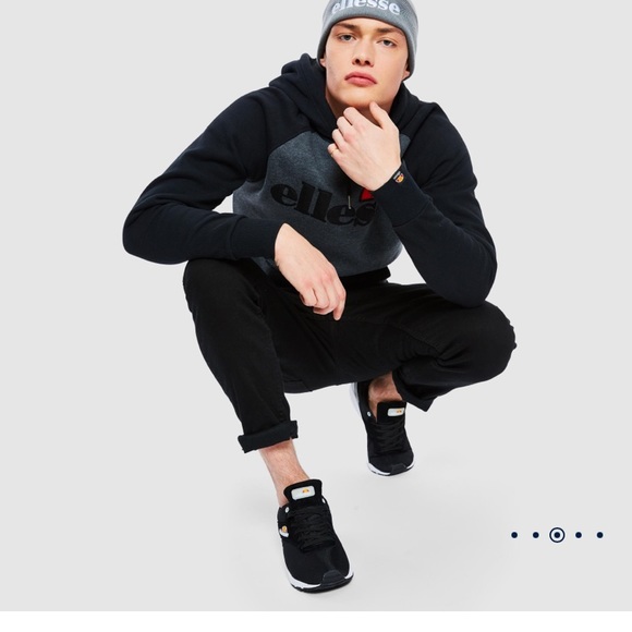 Mens Ellesse retro style hoodie - Picture 2 of 11